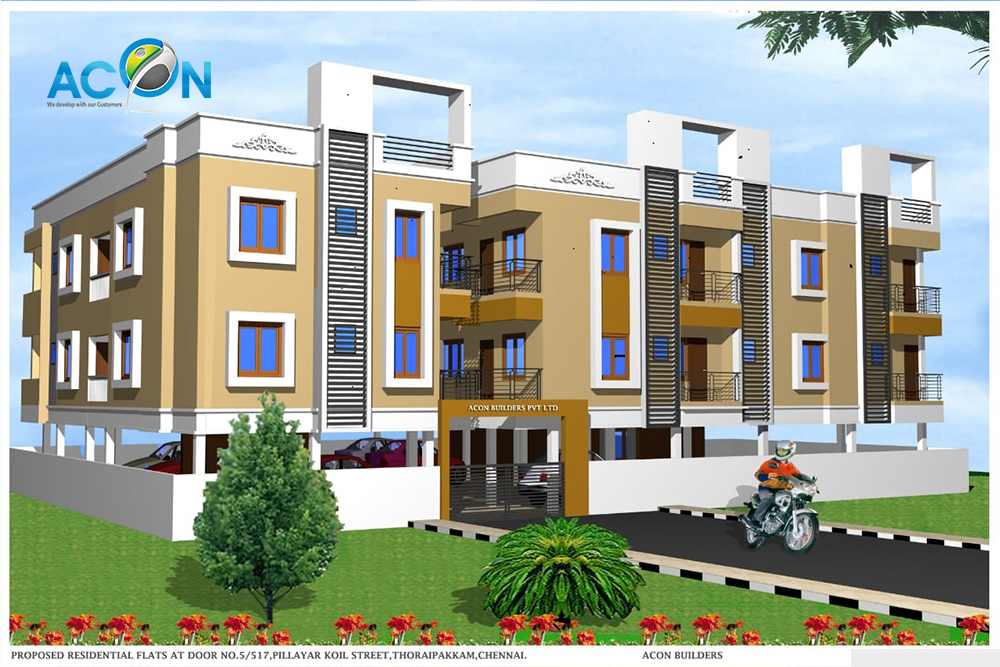 Thoraipakkam OMR Flats for sale in chennai